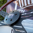 18  Wood Steering Wheel Black 4 Spoke Freightliner  Kenworth  -blemished Defect