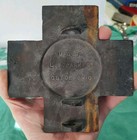 Vintage Spanish War Veterans Army Navy Bronze Marker 1898-1902 Military