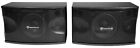 Pair Rockville Kps80 800w Karaoke pro Speakers bluetooth Amp 36  Stands  2  Mics
