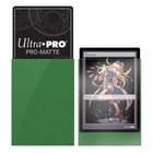 Ultra Pro Gaming Small Size Deck Protector Sleeves Pro Matte Green - 60 Ct Pack