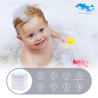 Sweet Dolphin 12 Pack Baby Muslin Washcloths - Soft Face Cloths For Newborn  Abs