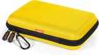 Bright Yellow Hard Shell Electronic Organizer Carrying Case - Shockproof Larg   