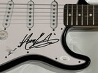 Adam Gontier Signed Skull Electric Guitar Three Days Grace Jsa Coa