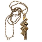 Final Fantasy Xiii Lightning Silver 925 Pendant Necklace Square Enix