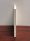 Hdpe Marine Board Plastic Sheet - 1 4  Thick  6mm  - White - 24  X 48 