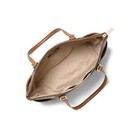 Michael Kors Charlotte Signature Large Top Zip Tote - Brown 35t0gcft3b-847