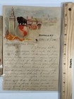1901 Pan-american Exposition Buffalo Ny Illustrated Letter   Envelope World Fair