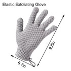 Bath Exfoliating Gloves Scrub 4 Pcs Lengthened And Large Exfoliating Scrubbing G