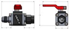 Earl s 230706erl Ultrapro Ball Valve -6 An Male To Female