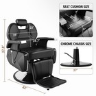 New Black All Purpose Hydraulic Barber Chair Recline Heavy Duty Salon Spa Beauty