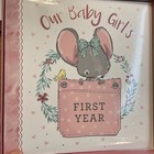Girl Baby Book Of Memories Pink Keepsake Photo Album  Our Baby Girl s First
