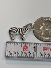 Zebra Lapel Pin Small Size Nice Enamel 