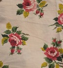 Vintage Rose Fabric 2 Yards Sewing Quilting Crafting