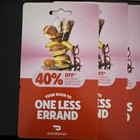  17x  Doordash Coupon Lot All 40  Off Expiration Date Exp  1 31 26