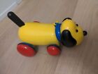 Ambi Toys Pull Along Dog Toddler Baby Toy Vintage Noise Making European