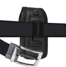 For Consumer Cellular Iris Flip - Leather Belt Loop Case