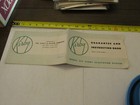 Vtg Kirby Guarantee Instruction Book Model 513 Sanitation System Ad 37p