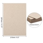0 12 x12 x8  Book Board  20 Pack Chipboard Sheets Book Binding Board  Gray