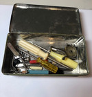 Bernina Vintage Sewing Machine Accessories Attachments Tin Metal Storage Box