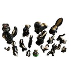 19 Vintage Old 40s 50s Skunk Figurines Collection Disney Flower China Ceramic 