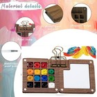 Tobios Watercolor Kit Tobio Mini Travel Pocket Watercolor Paint Set With 24color