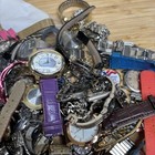 9 Lbs Broken Vintage Wrist Watch Lot Quartz Mixed Bulk  Parts Only Junk Repair