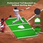 4 x10  Synthetic Grass Turf Baseball Softball Batting Practice Hitting Cage Mat