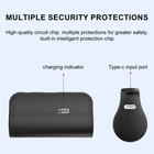 10000mah Portable Mini Power Bank External Charger 2usb Fast Charging Battery
