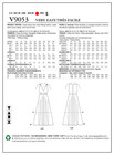 Vogue V9053 Sewing Pattern - Misses Lined Dress - Size 6-14 Or 14-22   Uncut