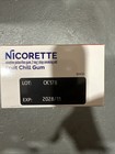 Nicorette Fruit Chill 2mg Gum - 100 Count Flavored Stop Smoking Aid Exp  11 2028