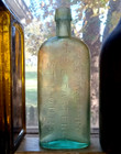 Prepared By Dr e easterly St louis Civil War Era Hinge Mold Medicine Bottle