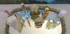 Lot Of 8  Assorted Vintage Vanity Bottles scents Cologne Perfume Bath Crystals