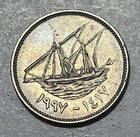 Kuwait          Twenty  20  Fils Coin 1997  emir Jaber Iii Al-ahmad Al-sabah 