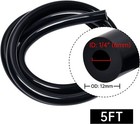 6mm  1 4   Silicone Vacuum Tubing Hose Line 10ft 130psi Max Pressure Black