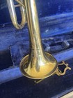 Vintage Besson Stratford Trumpet With Case  Very Old Case Is Very Worn 