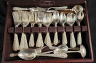 Vintage Sterling 64 Piece Silverware Set   1932 Alvin Bridal Bouquet Set