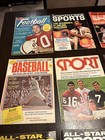 Lot Of 12 Vintage Sports Magazines Baseball Football Basketball Hockey 1969-1974