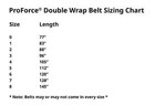Proforce Ii 1 5 Inch Double Wrap Solid Karate Belts