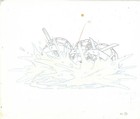 Leonardo  Michelangelo  Donatello  tmnt  Turtles 2 Original Production Drawings