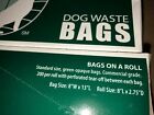 Dog Waste Bags  roll Bags  - 3 Rolls  200 Bags Per Roll  Commercial Grade 