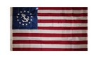 3x5 Embroidered Usa Nautical Yacht Ensign 210d Nylon Flag 3 x5  W  Clips