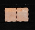 Pakistan 1947 Kgvi  1a3p Overprint On India Little Error Strip Of 2 