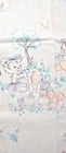 Vintage 60 s Novelty Teddy Bear Boy And Girl Nursery Theme Muslin Fabric