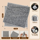 12 Pack Heavy Duty Non Scratch Wire Dishcloths Reusable Cleaning Rags