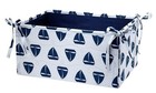 Nautica Kids Separates Sailboats rope Print Nursery Storage  Navy white