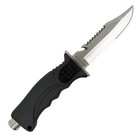 Spearfishing Heavy Duty Ultra Sharp 10  Stainless Steel Dive Knife