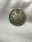 Canada 1908 Silver 5 Cents  King Edward Vii O176