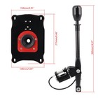 Aluminum Billet For Nissan Z34 370z Shift Knob Lockout Shifter Short Upgraded Us