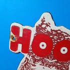 Vintage Hooters Restaurants Cat Porcelain Enamel Metal Sign 9  X 6  Inch