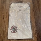 Vtg 50s Arrow Dress Shirt Snap Tab Collar Sanforized Cum Laude Nos Mens 15 34